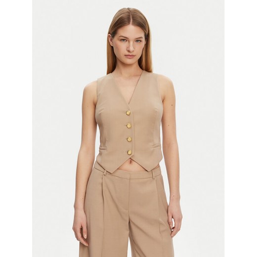 Marciano Guess Kamizelka 5GGN06 7294A Beżowy Regular Fit ze sklepu MODIVO w kategorii Kamizelki damskie - zdjęcie 183602241