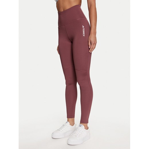 adidas Legginsy Terrex Multi IP6882 Różowy Slim Fit 34 MODIVO