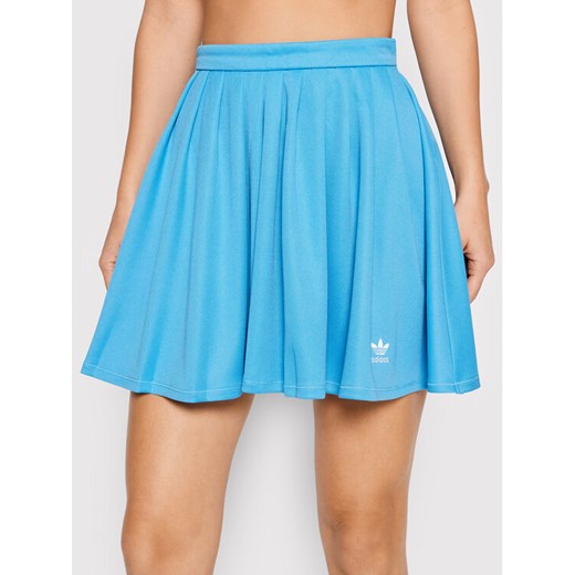 adidas Spódnica plisowana adicolor Classics Tennis HC2065 Niebieski Loose Fit ze sklepu MODIVO w kategorii Spódnice - zdjęcie 183603012