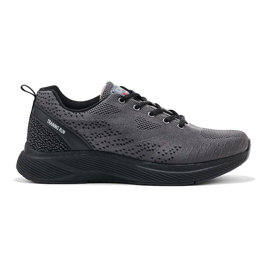Męskie szare buty sportowe DK ze sklepu ButyModne.pl w kategorii Buty sportowe męskie - zdjęcie 183603543