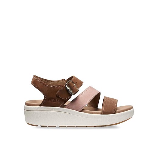 Keen Sandały Ellecity Backstrap 1027272 Brązowy ze sklepu MODIVO w kategorii Sandały damskie - zdjęcie 183603881