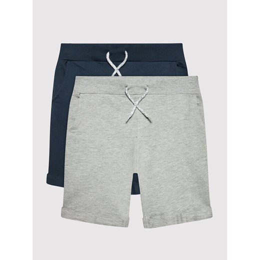 NAME IT Komplet 2 par szortów sportowych 13201787 Kolorowy Regular Fit ze sklepu MODIVO w kategorii Spodenki chłopięce - zdjęcie 183604534