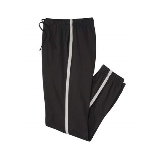 Czarne, luźne, bawełniane spodnie ze sklepu Atlas For Men w kategorii Spodnie męskie - zdjęcie 183604950
