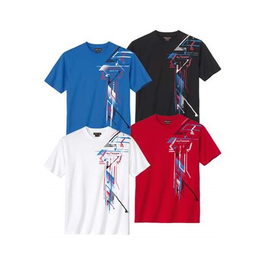 Zestaw 4 koszulek ze sklepu Atlas For Men w kategorii T-shirty męskie - zdjęcie 183604954
