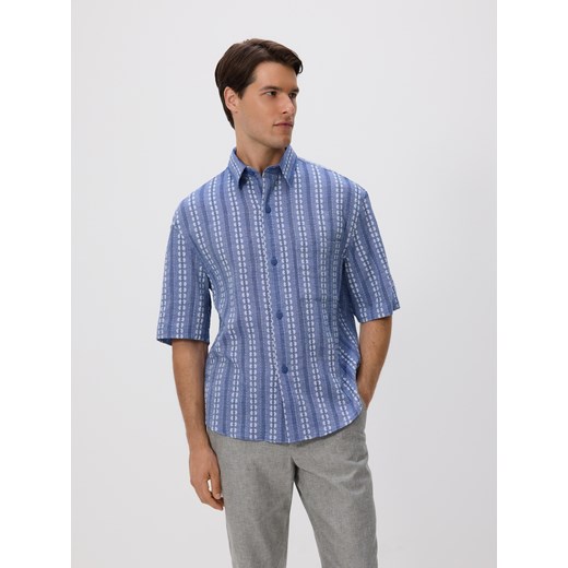 Reserved koszula męska z klasycznym kołnierzykiem z długimi rękawami 