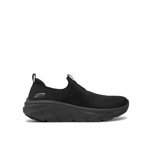Sneakersy Skechers D'Lux Walker 2.0 - Bold State 150092 BBK Czarny ze sklepu eobuwie.pl w kategorii Buty sportowe damskie - zdjęcie 183606743