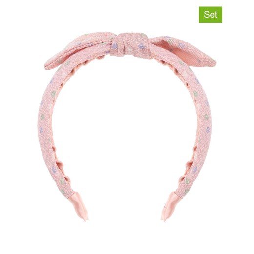 Invisibobble Opaski do włosów (2 szt.) &quot;Kids Hairhalo&quot; w kolorze jasnoróżowym ze sklepu Limango Polska w kategorii Opaski dziecięce - zdjęcie 183609690