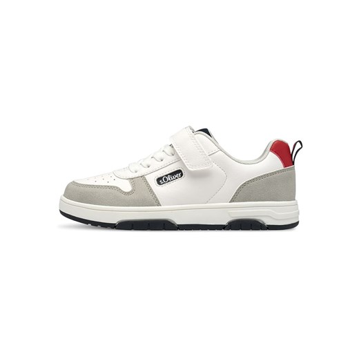 s.Oliver Sneakersy w kolorze biało-szarobrązowym ze sklepu Limango Polska w kategorii Buty sportowe damskie - zdjęcie 183610532