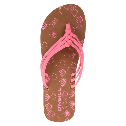 Klapki damskie różowe O'Neill bez zapięcia casual 