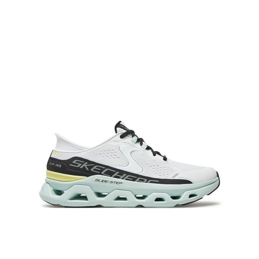 Sneakersy Skechers Glide-Step Altus 150510/WMLT Biały ze sklepu eobuwie.pl w kategorii Buty sportowe damskie - zdjęcie 183611784