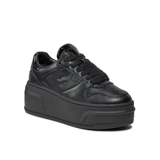 Sneakersy Guess Nolde FL8NOE ELE12 Czarny ze sklepu eobuwie.pl w kategorii Buty sportowe damskie - zdjęcie 183611851