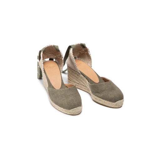 Espadryle Castañer Carina/6/002 21644-414 Zielony Castañer 41 eobuwie.pl