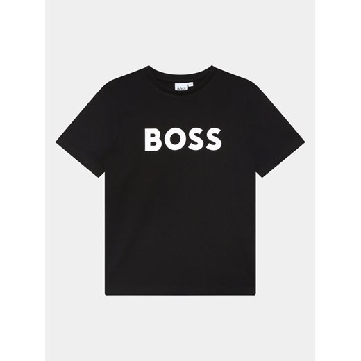 Boss T-Shirt J25P24 M Czarny Regular Fit ze sklepu MODIVO w kategorii T-shirty chłopięce - zdjęcie 183612472