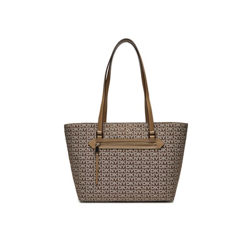 DKNY Torebka Bryant R43AFE20 Brązowy ze sklepu MODIVO w kategorii Torby Shopper bag - zdjęcie 183612491
