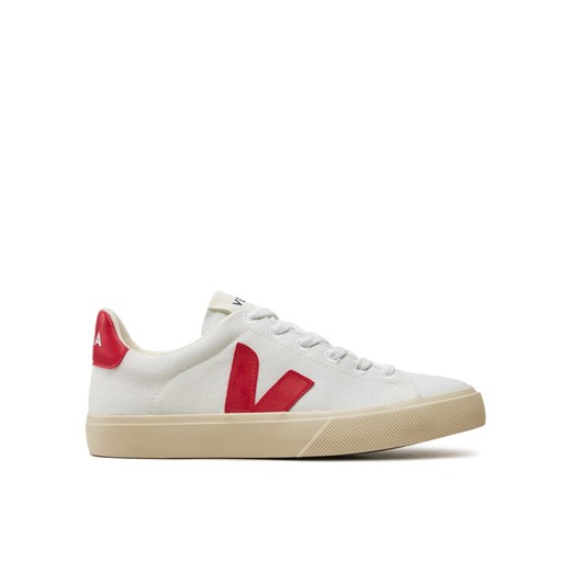 Veja Sneakersy Campo Canvas CA0103150A Biały ze sklepu MODIVO w kategorii Trampki damskie - zdjęcie 183612582