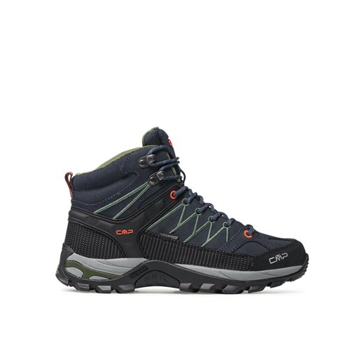 CMP Trekkingi Rigel Mid Trekking Shoe Wp 3Q12947 Granatowy ze sklepu MODIVO w kategorii Buty trekkingowe męskie - zdjęcie 183612670