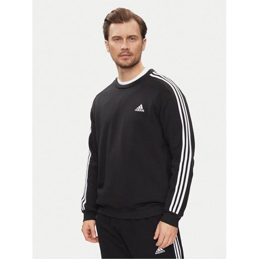 adidas Bluza IB4027 Czarny Regular Fit ze sklepu MODIVO w kategorii Bluzy męskie - zdjęcie 183612771