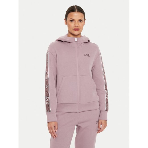 EA7 Emporio Armani Bluza 6DTM03 TJUXZ 1341 Różowy Regular Fit M MODIVO