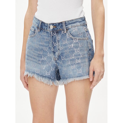 Liu Jo Szorty jeansowe UA4095 D4854 Niebieski Regular Fit ze sklepu MODIVO w kategorii Szorty - zdjęcie 183612863