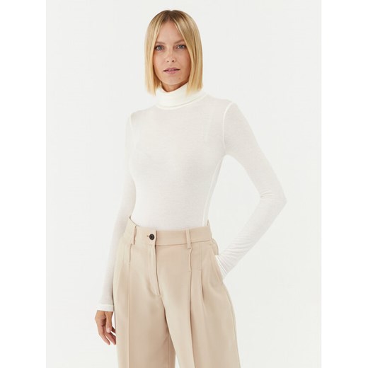 Bruuns Bazaar Golf Angela BBW1070N Biały Slim Fit ze sklepu MODIVO w kategorii Bluzki damskie - zdjęcie 183612950