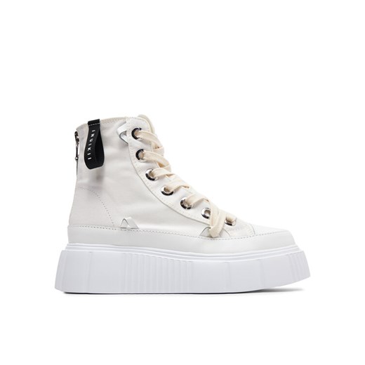 Inuikii Sneakersy Matilda Canvas 30103-024 Biały ze sklepu MODIVO w kategorii Botki - zdjęcie 183612973