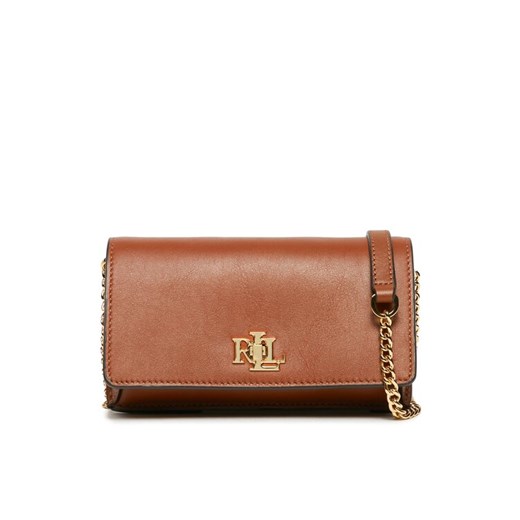 Lauren Ralph Lauren Torebka 432915377002 Brązowy ze sklepu MODIVO w kategorii Kopertówki - zdjęcie 183613100