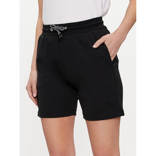 CMP Szorty sportowe 32D8056 Czarny Regular Fit ze sklepu MODIVO w kategorii Szorty - zdjęcie 183613111