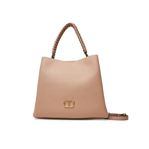 TWINSET Torebka 251TD8062 Beżowy ze sklepu MODIVO w kategorii Torby Shopper bag - zdjęcie 183613120