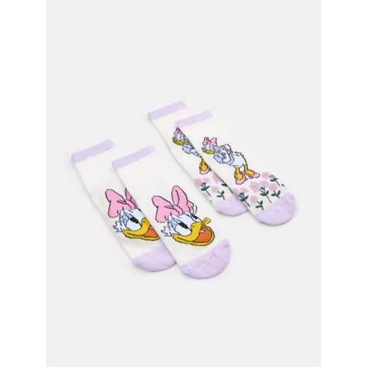 Sinsay - Skarpetki 2 pack Minnie Mouse - wielobarwny ze sklepu Sinsay w kategorii Skarpetki dziecięce - zdjęcie 183618123