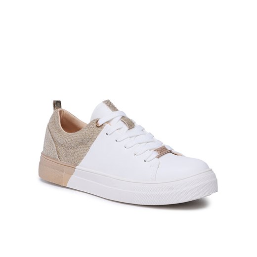Sneakersy DeeZee WS2158-07 Biały ze sklepu eobuwie.pl w kategorii Buty sportowe damskie - zdjęcie 183619014