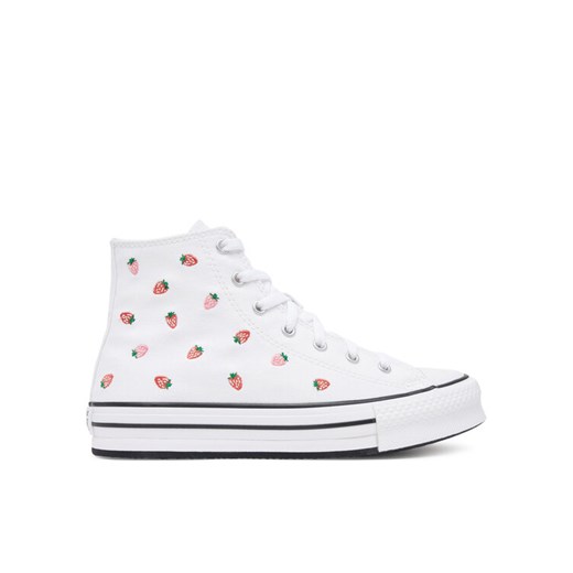 Trampki Converse Chuck Taylor Eva Lift Platform A14925C Biały ze sklepu eobuwie.pl w kategorii Trampki damskie - zdjęcie 183619051