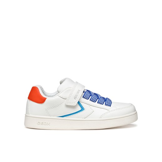 Sneakersy Geox J Eclyper J55LSA 5411 C0422 M Biały ze sklepu eobuwie.pl w kategorii Buty sportowe dziecięce - zdjęcie 183619073