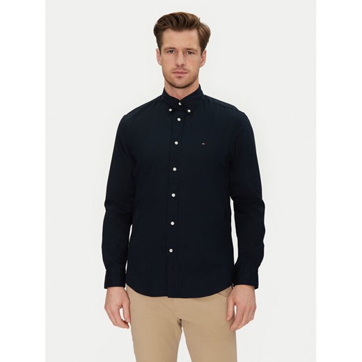 Tommy Hilfiger Koszula Core Flex MW0MW39988 Granatowy Regular Fit ze sklepu MODIVO w kategorii Koszule męskie - zdjęcie 183620132