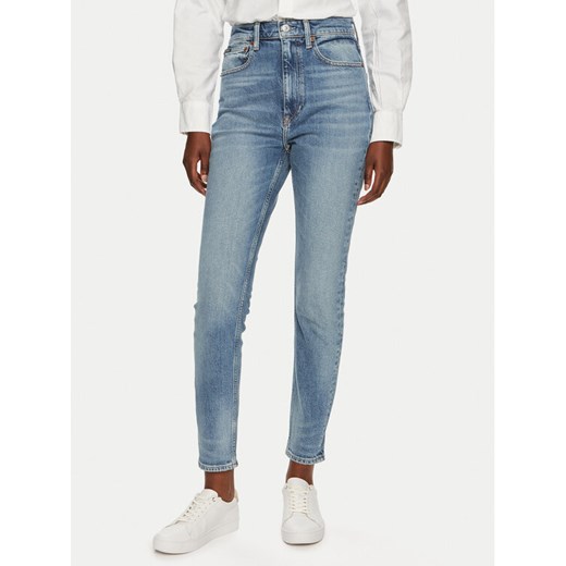 Polo Ralph Lauren Jeansy 211890095001 Niebieski Super Slim Fit ze sklepu MODIVO w kategorii Jeansy damskie - zdjęcie 183620163