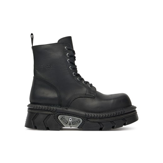NEW ROCK Glany M-MILI084N-S6 Czarny ze sklepu MODIVO w kategorii Buty zimowe męskie - zdjęcie 183620242