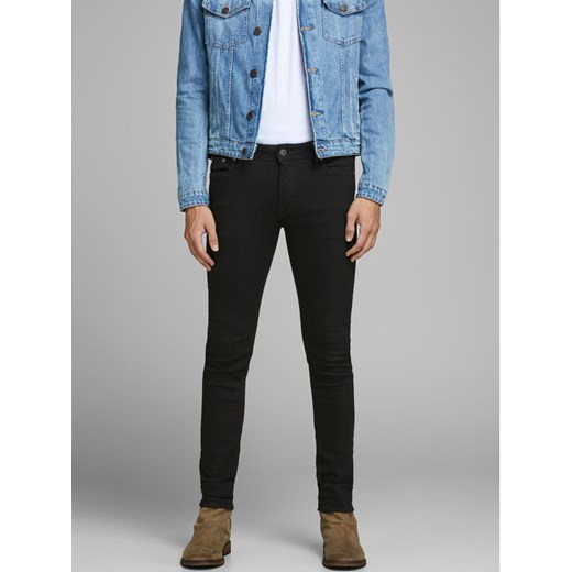 Jack&Jones Jeansy Liam 12109952 Czarny Skinny Fit ze sklepu MODIVO w kategorii Jeansy męskie - zdjęcie 183620281