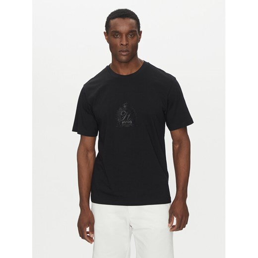 HUGO T-Shirt 50538246 Czarny Regular Fit XXL MODIVO