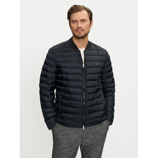 Gant Kurtka przejściowa 7006300 Czarny Regular Fit ze sklepu MODIVO w kategorii Kurtki męskie - zdjęcie 183620460