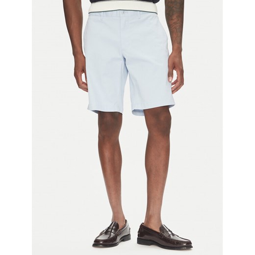 Tommy Hilfiger Szorty materiałowe Brooklyn MW0MW23563 Błękitny Regular Fit ze sklepu MODIVO w kategorii Spodenki męskie - zdjęcie 183620504