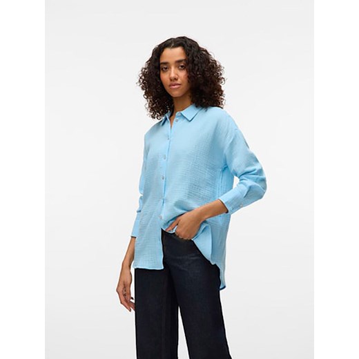 Vero Moda Koszula w kolorze błękitnym ze sklepu Limango Polska w kategorii Koszule damskie - zdjęcie 183623993