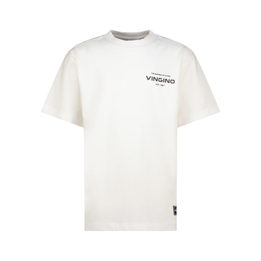 Vingino Koszulka w kolorze białym ze sklepu Limango Polska w kategorii T-shirty chłopięce - zdjęcie 183624101