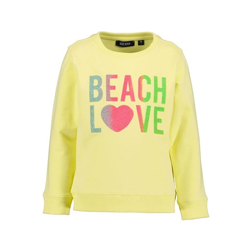 Blue Seven Bluza w kolorze żółtym ze wzorem ze sklepu Limango Polska w kategorii Bluzy dziewczęce - zdjęcie 183624214