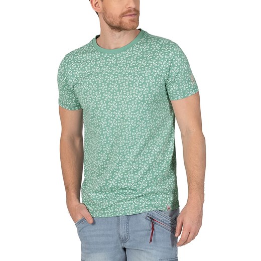 Timezone Koszulka w kolorze biało-zielonym ze sklepu Limango Polska w kategorii T-shirty męskie - zdjęcie 183624620