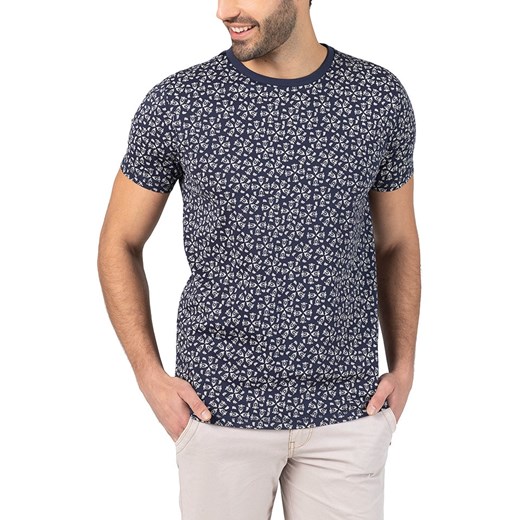 Timezone Koszulka w kolorze biało-granatowym ze sklepu Limango Polska w kategorii T-shirty męskie - zdjęcie 183624632