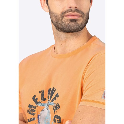 T-shirt męski Timezone z krótkimi rękawami 