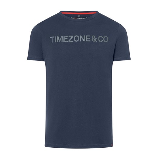 Timezone Koszulka w kolorze granatowym ze sklepu Limango Polska w kategorii T-shirty męskie - zdjęcie 183624704