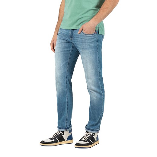 Timezone Dżinsy &quot;Scott&quot; - Slim fit - w kolorze błękitnym ze sklepu Limango Polska w kategorii Jeansy męskie - zdjęcie 183624803