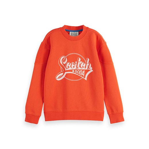 Scotch &amp; Soda Bluza w kolorze pomarańczowym ze sklepu Limango Polska w kategorii Bluzy chłopięce - zdjęcie 183625332