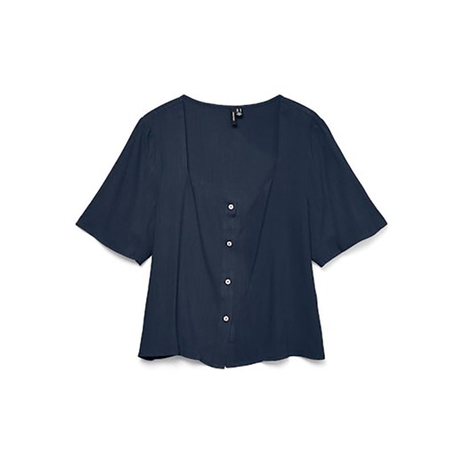 Vero Moda Bluzka w kolorze granatowym ze sklepu Limango Polska w kategorii Bluzki damskie - zdjęcie 183625830