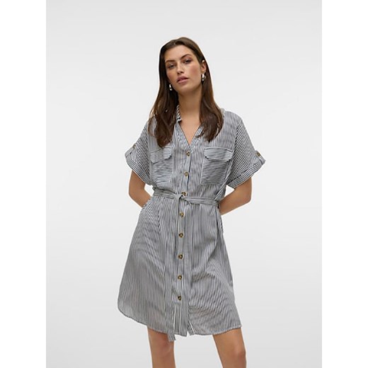 Vero Moda Sukienka w kolorze czarno-białym ze sklepu Limango Polska w kategorii Sukienki - zdjęcie 183625840